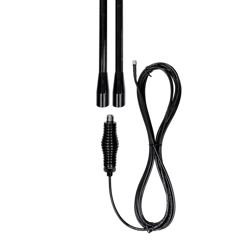 Benelec Cellular 5G 3 & 7.5dBi Twin Mobile Collinear Removable Spring Mounted Antenna Kit - Foxtrot Communications