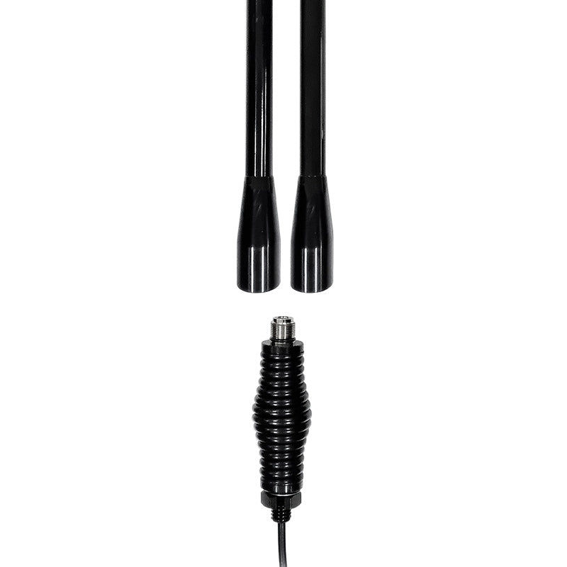 Benelec Cellular 5G 3 & 7.5dBi Twin Mobile Collinear Removable Spring Mounted Antenna Kit - Foxtrot Communications