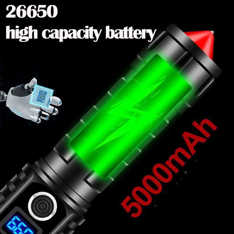 Tactical XHP70 Flashlight & Safety Hammer