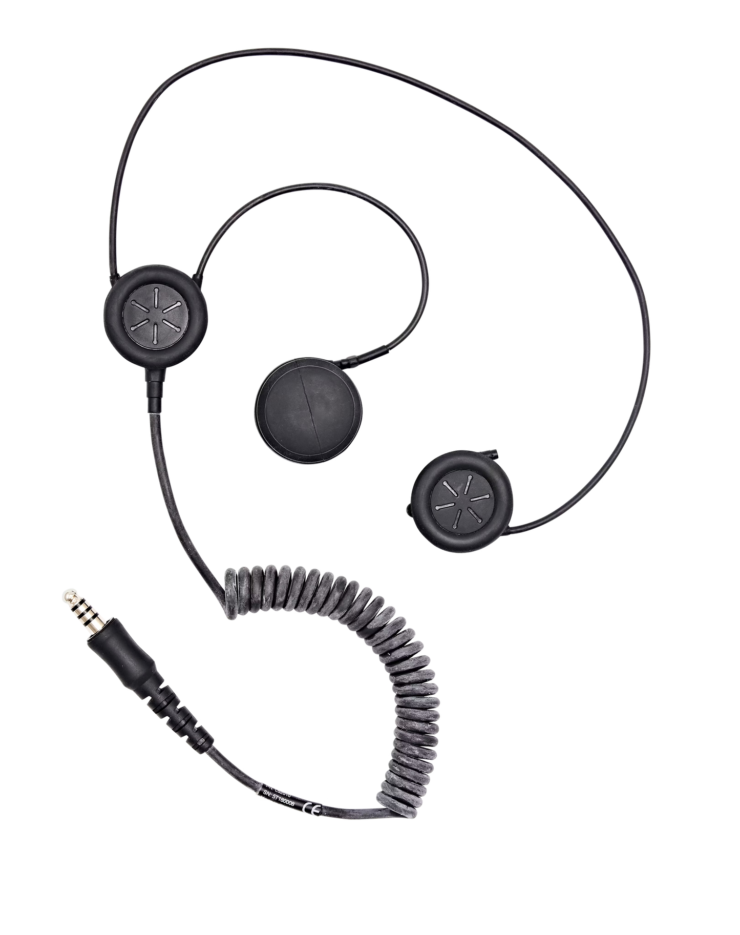 SAVOX LC52010 - HC-2 Bone Conductive Helmet Headset - Dual Speaker