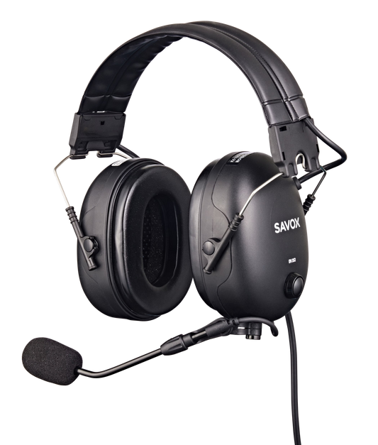 SAVOX Noise-COM 300 SP2 Over the Head Headset