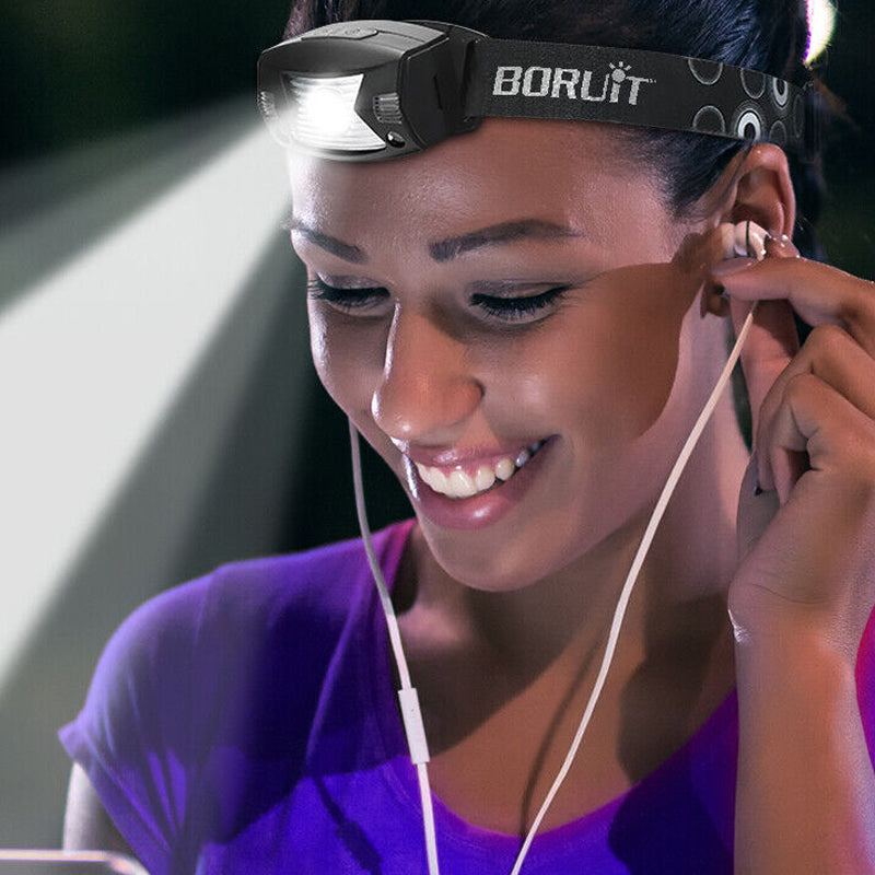 Powerful LED Headlamp with Body Motion Sensor - Foxtrot Communications