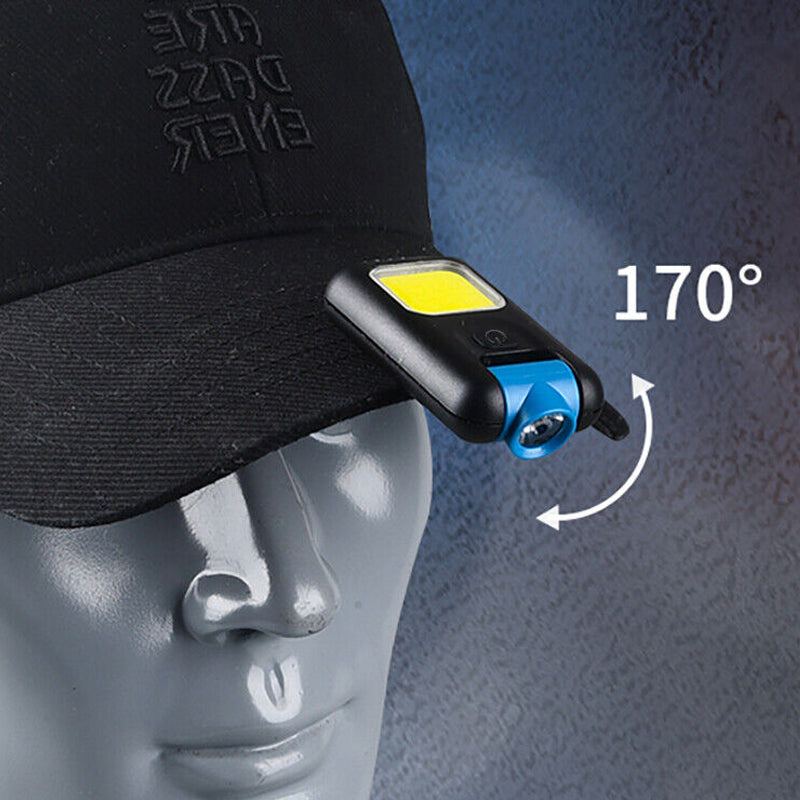 Mini LED Flashlight Keychain COB Work Light - Foxtrot Communications