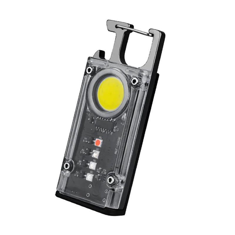 5 Colour Keychain COB+LED Mini Flashlight - Foxtrot Communications