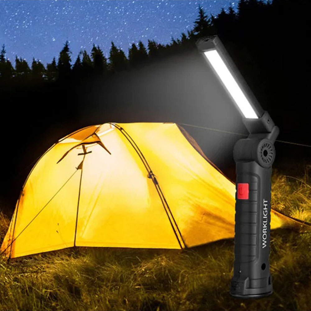 Rechargeable COB LED Work Light with Magnetic Base - Foxtrot Communications