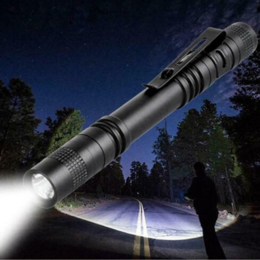 2 Pack Mini LED Torch Super Bright Flashlight - Foxtrot Communications