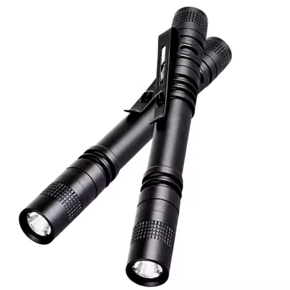 2 Pack Mini LED Torch Super Bright Flashlight - Foxtrot Communications