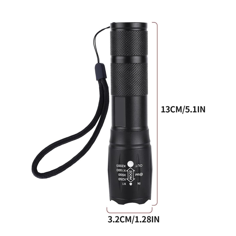2 Mode UV Ultra Violet Flashlight/Torch - Foxtrot Communications
