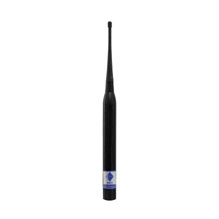RFI CD990-67-73 - UHF 400-520MHz Elevated Feed Stud Mount Black Antenna with Cable