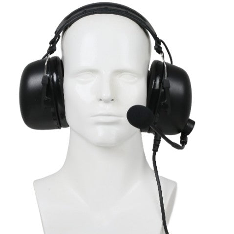 Hytera ECA02 - Heavy Duty Over the Head Headset - HM782