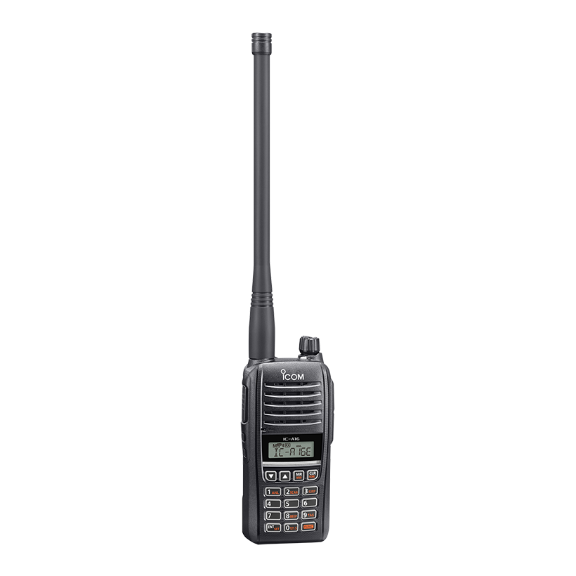 ICOM IC-A16E-NBT VHF Airband Portable Radio - Foxtrot Communications