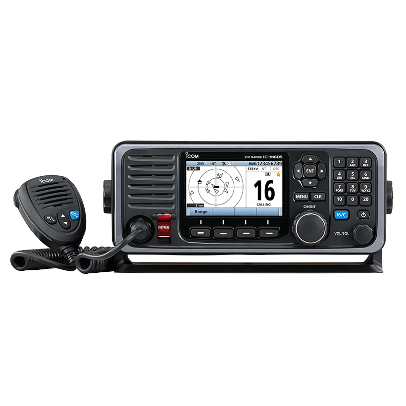 ICOM IC-M605EURO VHF Marine Fixed Mount Radio - Foxtrot Communications