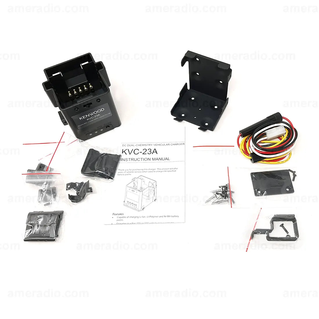 Kenwood KVC-23A - Single Vehicle Charger Kit