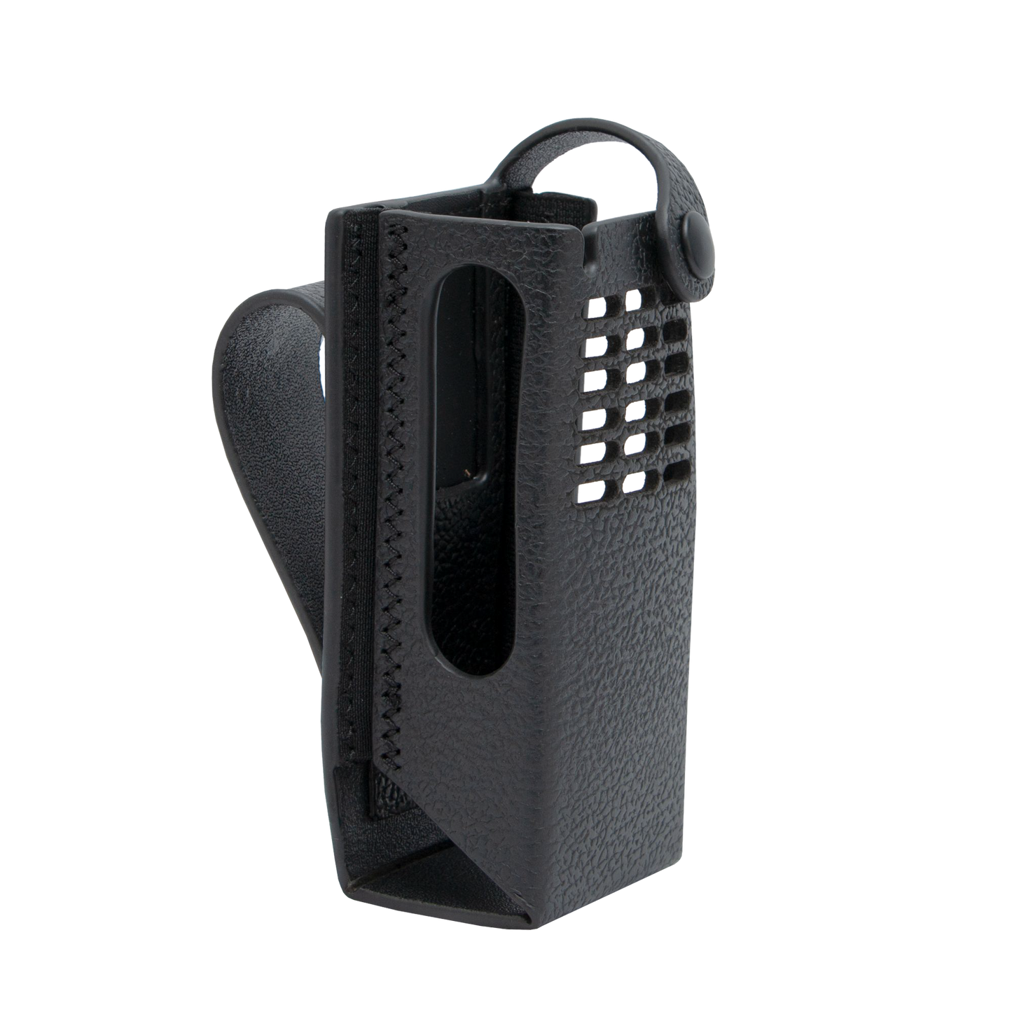 Motorola PMLN8304 Hard Leather Carry Case with 3" Fixed Belt Loop - R7 (Non-Display)