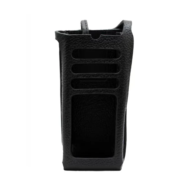 Motorola PMLN8662A Hard Leather Carry Case with 3" Swivel Belt Loop LKP - R5