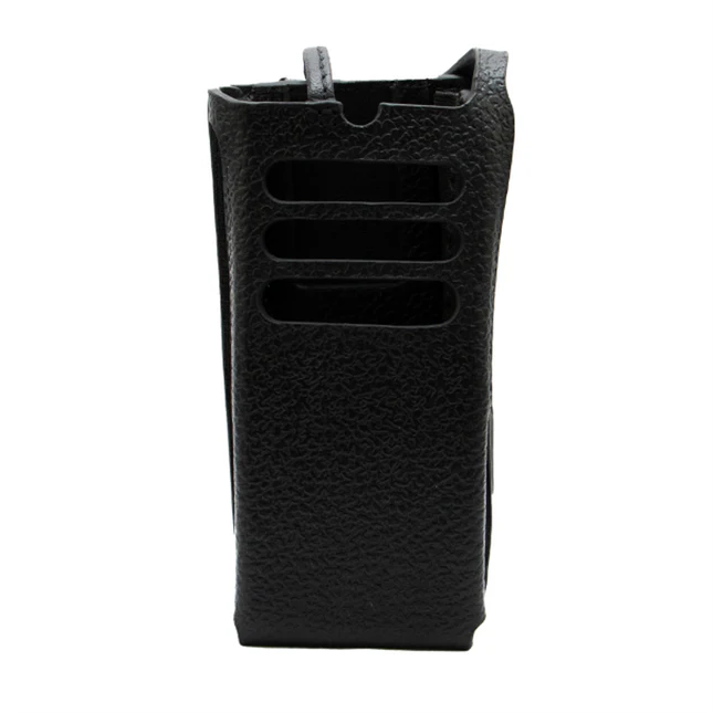Motorola PMLN8665A Hard Leather Carry Case with 3" Swivel Belt Loop NKP - R5