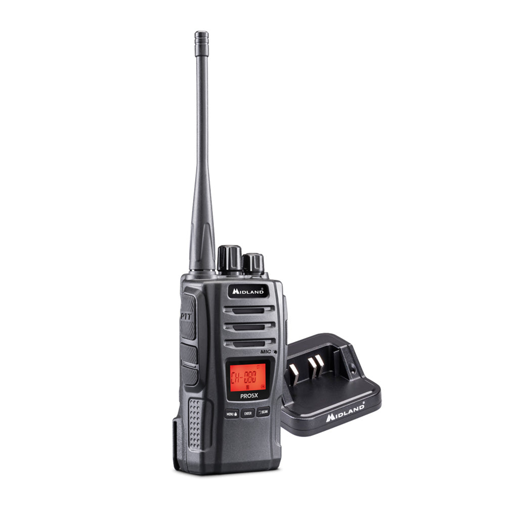 Midland PRO5X UHF Analogue Portable Radio