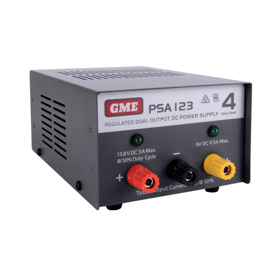 GME PSA123 Desktop Regulated Power Supply (4A Peak)