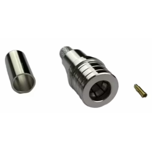RFI QMA-07 - Pulse QMA Plug Solder/Crimp Connector for RG58