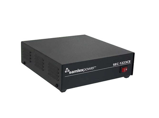 Samlex SEC-1223CE Desktop 23A Power Supply 230VAC, 13.8VDC