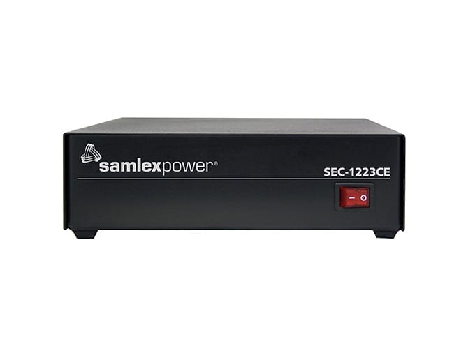 Samlex SEC-1223CE Desktop 23A Power Supply 230VAC, 13.8VDC