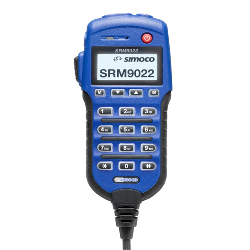 Simoco MAR-9022CMB Blue Controller Microphone - SRM9022