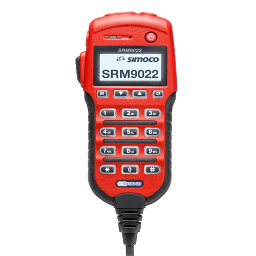 Simoco MAR-9022CMR Red Controller Microphone - SRM9022