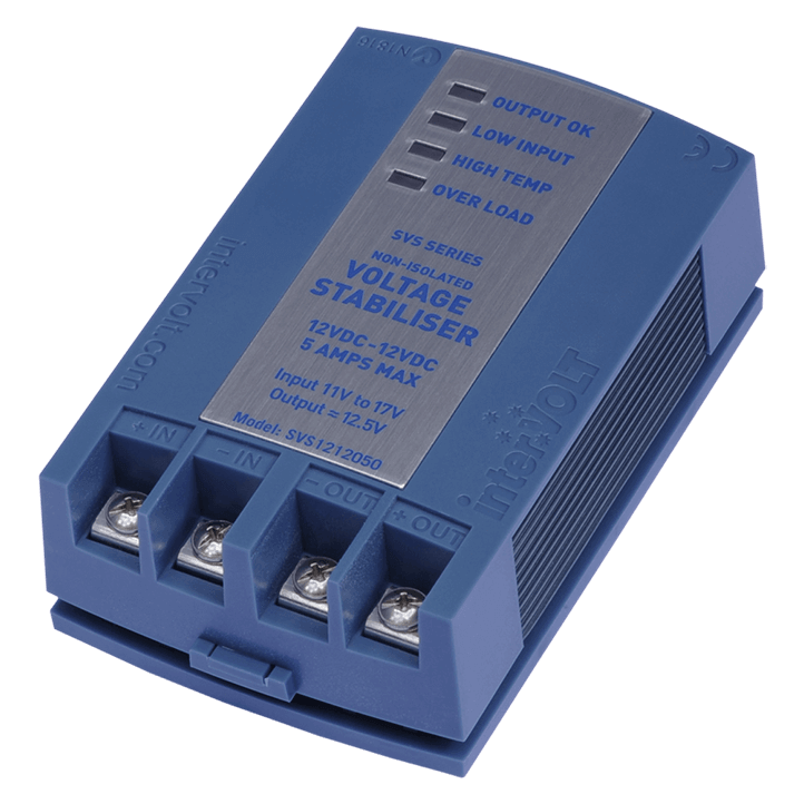 interVOLT SVS1212050 - Switchmode Voltage Stabiliser 12-12Vdc 5A