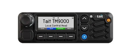 Tait TM9355 VHF DMR Mobile Radio - Colour Display Control Head - Foxtrot Communications