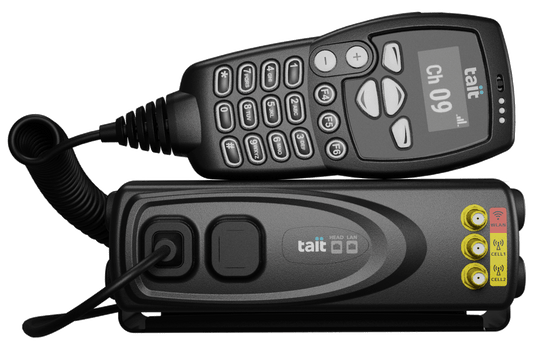 Tait AXIOM TMX450 DMR/LTE Mobile Radio - Foxtrot Communications