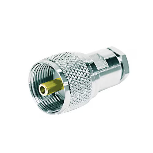 RFI UHF-21 - Pulse UHF Plug Solder/Clamp Connector for RG58
