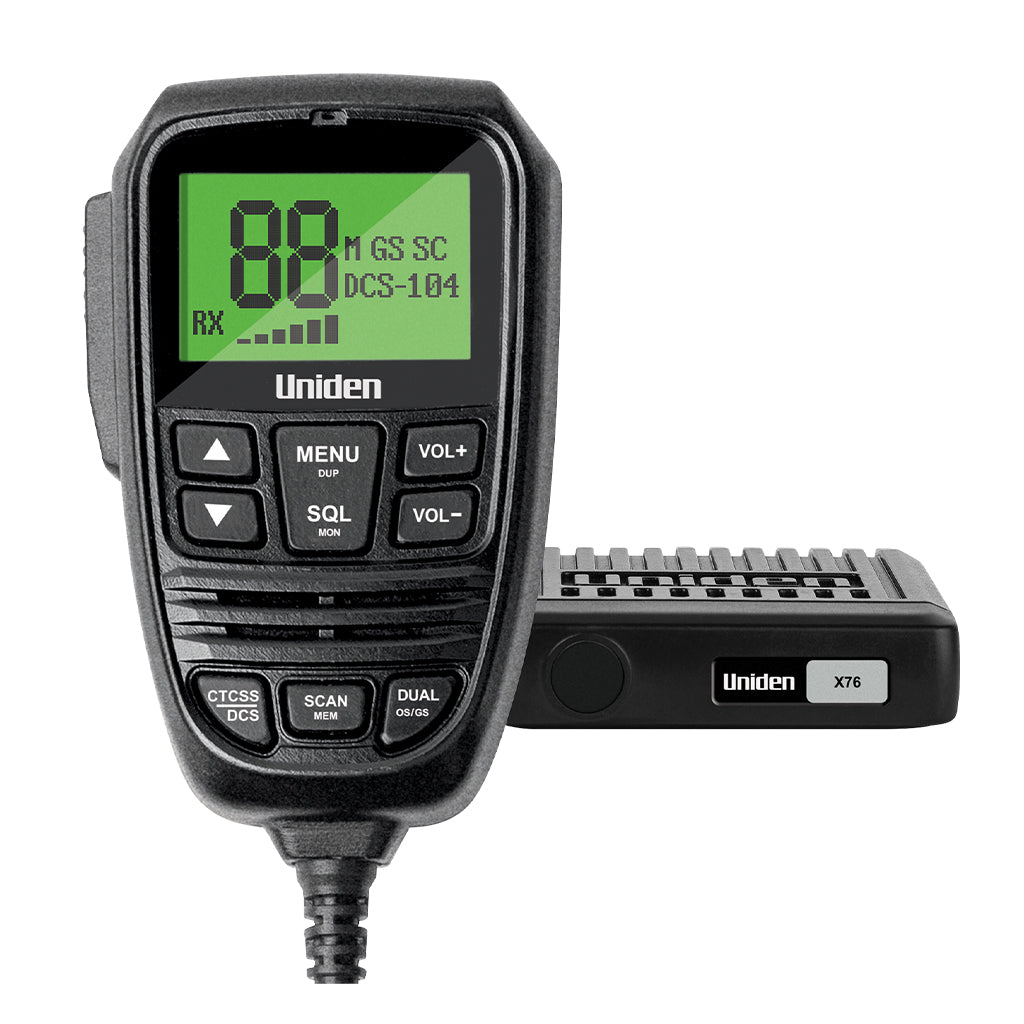 Uniden X76 UHFCB Mobile Radio