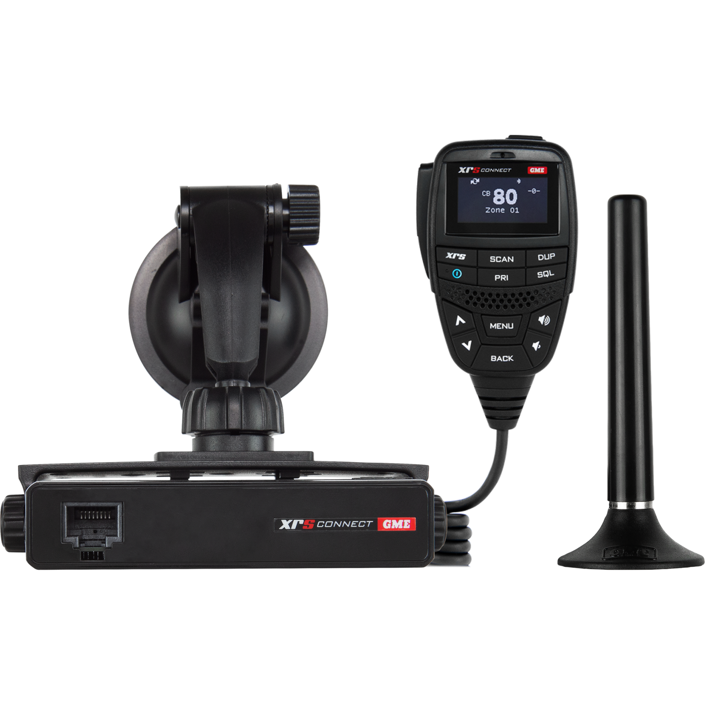 GME XRS-330CP UHFCB Super Compact Mobile Radio Portable Pack