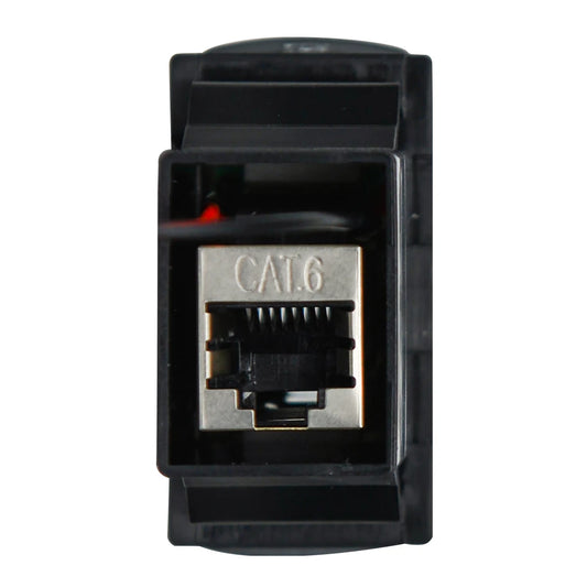 GME XRS-RJ45R6 Microphone RJ45 Pass-Through Panel Adaptor - Type 6