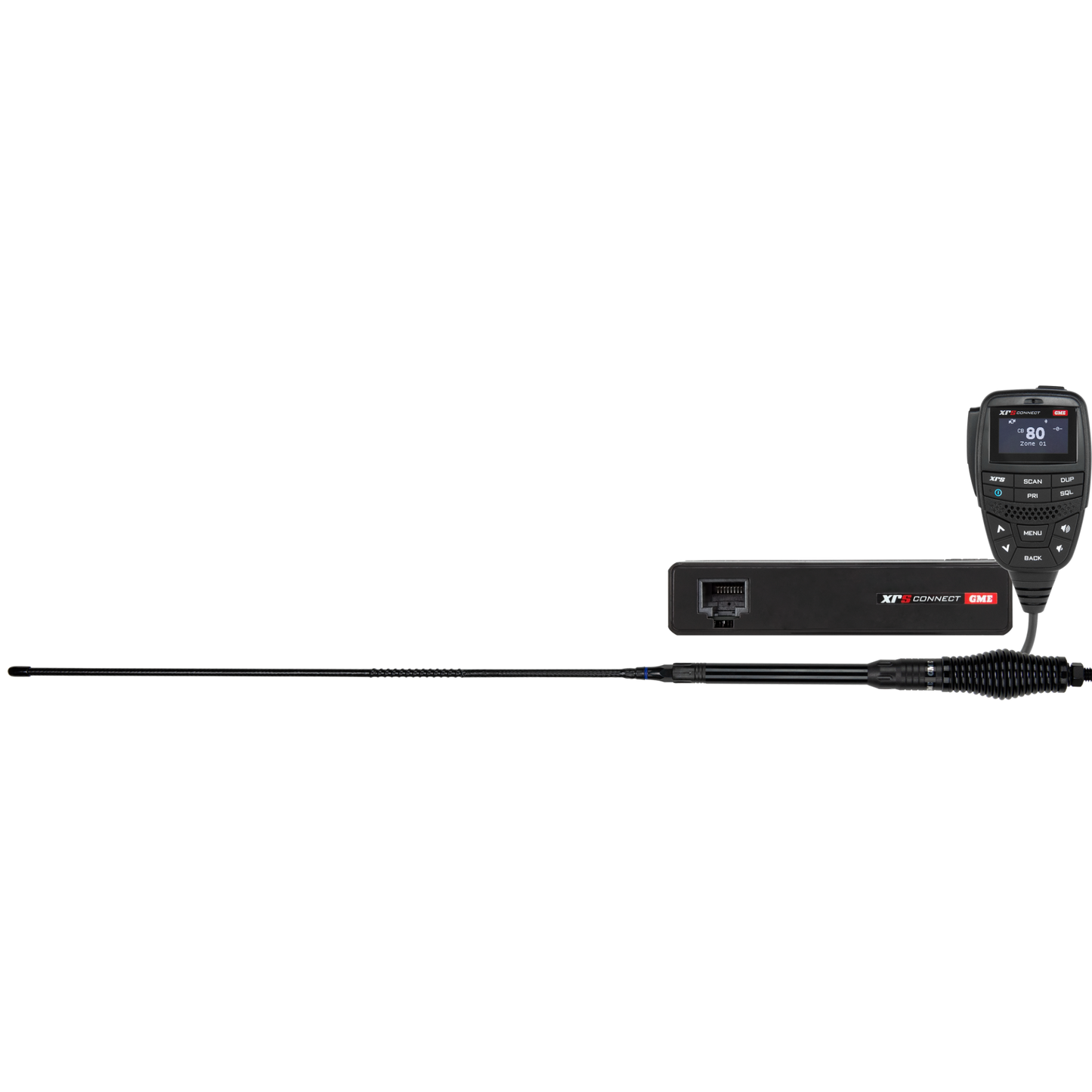 GME XRS-330CTP UHFCB Super Compact Mobile Radio Touring Pack