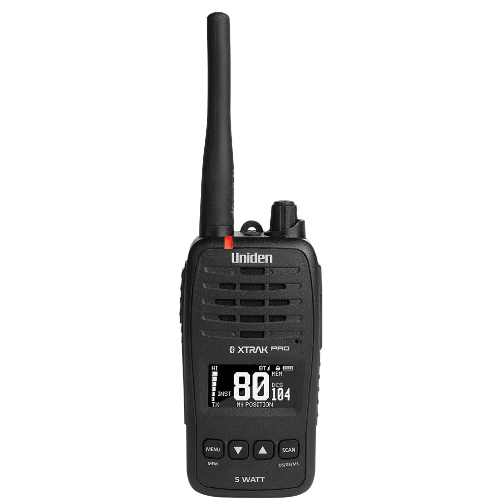 Uniden XTRAK50 PRO UHFCB Portable Radio with Bluetooth