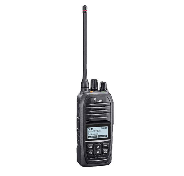 ICOM IP740D UHF & LTE Hybrid Commercial Portable Radio - Foxtrot Communications