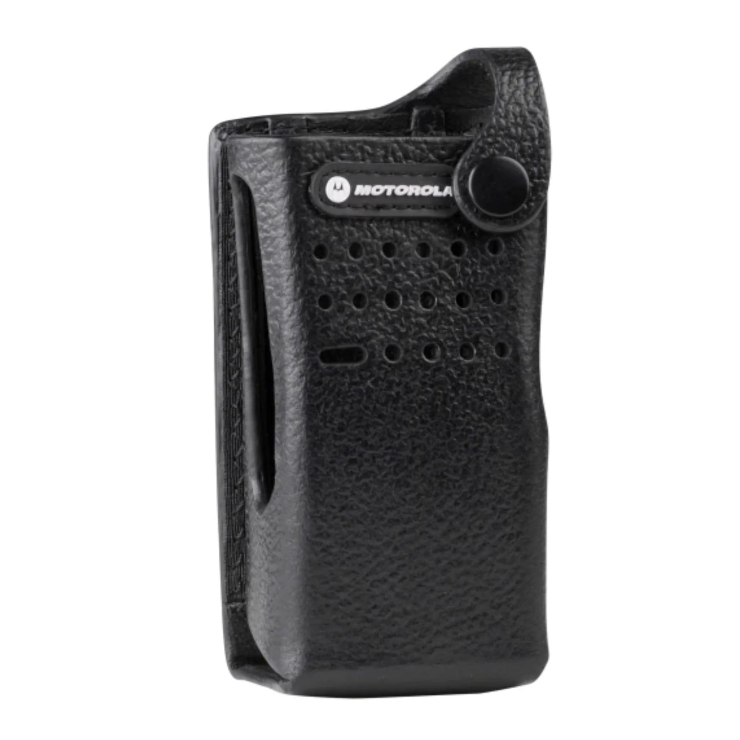 Motorola PMLN5864 Hard Leather Carry Case with 3" Fixed Belt Loop - DP2400