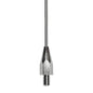Benelec HF 1/4 Wave Tapered Stainless Steel Whip 2.6m - Foxtrot Communications