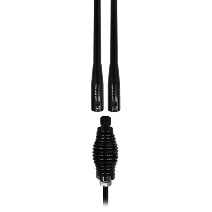 Benelec XTREME Cellular 5G 3 & 6dBi Ultra Rugged Twin Mobile Collinear Removable Spring Mounted Antenna Kit - Foxtrot Communications