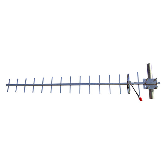 Benelec UHF 12dBd 15 Element Yagi Antenna 780-896MHz with Stainless Steel Bracket - Foxtrot Communications