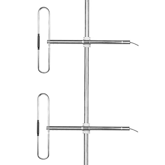 Benelec VHF High Band Base 2 Bay Offset Dipole Array Antenna 136-174MHz - Foxtrot Communications