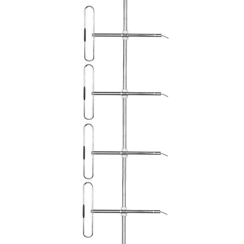 Benelec VHF High Band Base 4 Bay Offset Dipole Array Antenna 136-174MHz - Foxtrot Communications