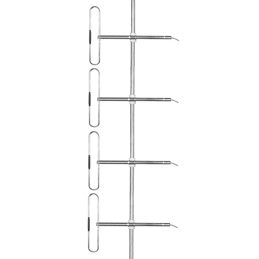 Benelec VHF High Band Base 4 Bay Offset Dipole Array Antenna 136-174MHz - Foxtrot Communications