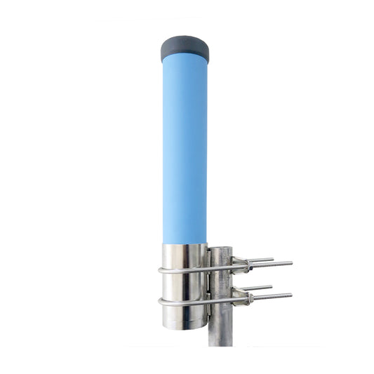 Benelec UHF 2.5dBd Base Unity Gain Enclosed Dipole Antenna 360-520MHz with Stainless Steel Bracket - Foxtrot Communications