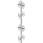 Benelec UHF 2 x 3dBd Base Omni-Dipole Dual Array Antenna 400-520MHz - Foxtrot Communications
