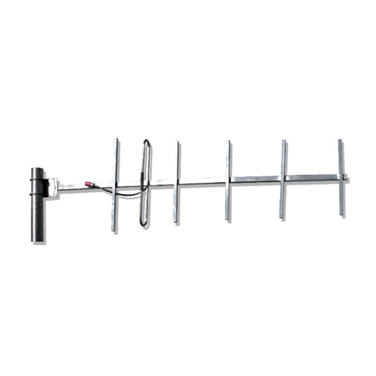 Benelec UHF 9dBd 6 Element Yagi Antenna 450-480MHz with Stainless Steel Bracket - Foxtrot Communications