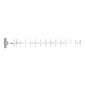 Benelec UHF 12dBd 15 Element Yagi Antenna 470-490MHz with Stainless Steel Bracket - Foxtrot Communications