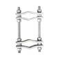 Benelec Heavy Duty Base Antenna Bracket, Parallel Mounting, Galvanised - Foxtrot Communications
