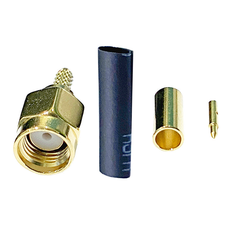 Benelec SMA Plug for RG174 / RG316 - Foxtrot Communications